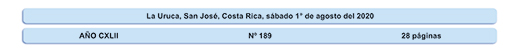 Fecha Gaceta