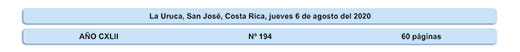 Fecha Gaceta