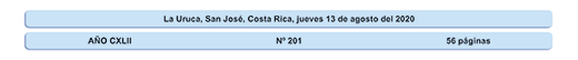 Fecha Gaceta
