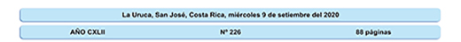 Fecha Gaceta