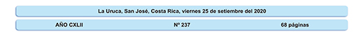 Fecha Gaceta