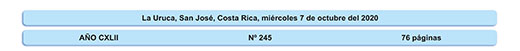 Fecha Gaceta