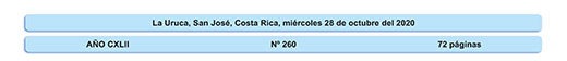 Fecha Gaceta