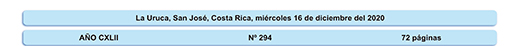 Fecha Gaceta