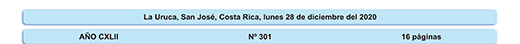 Fecha Gaceta