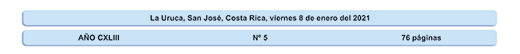 Fecha Gaceta