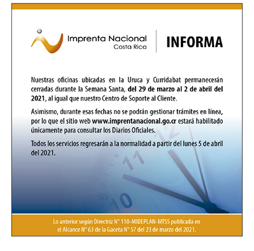 Portada Gaceta