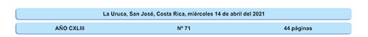 Fecha Gaceta