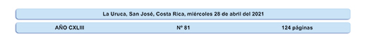 Fecha Gaceta