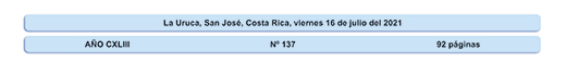 Fecha Gaceta