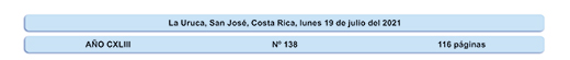 Fecha Gaceta