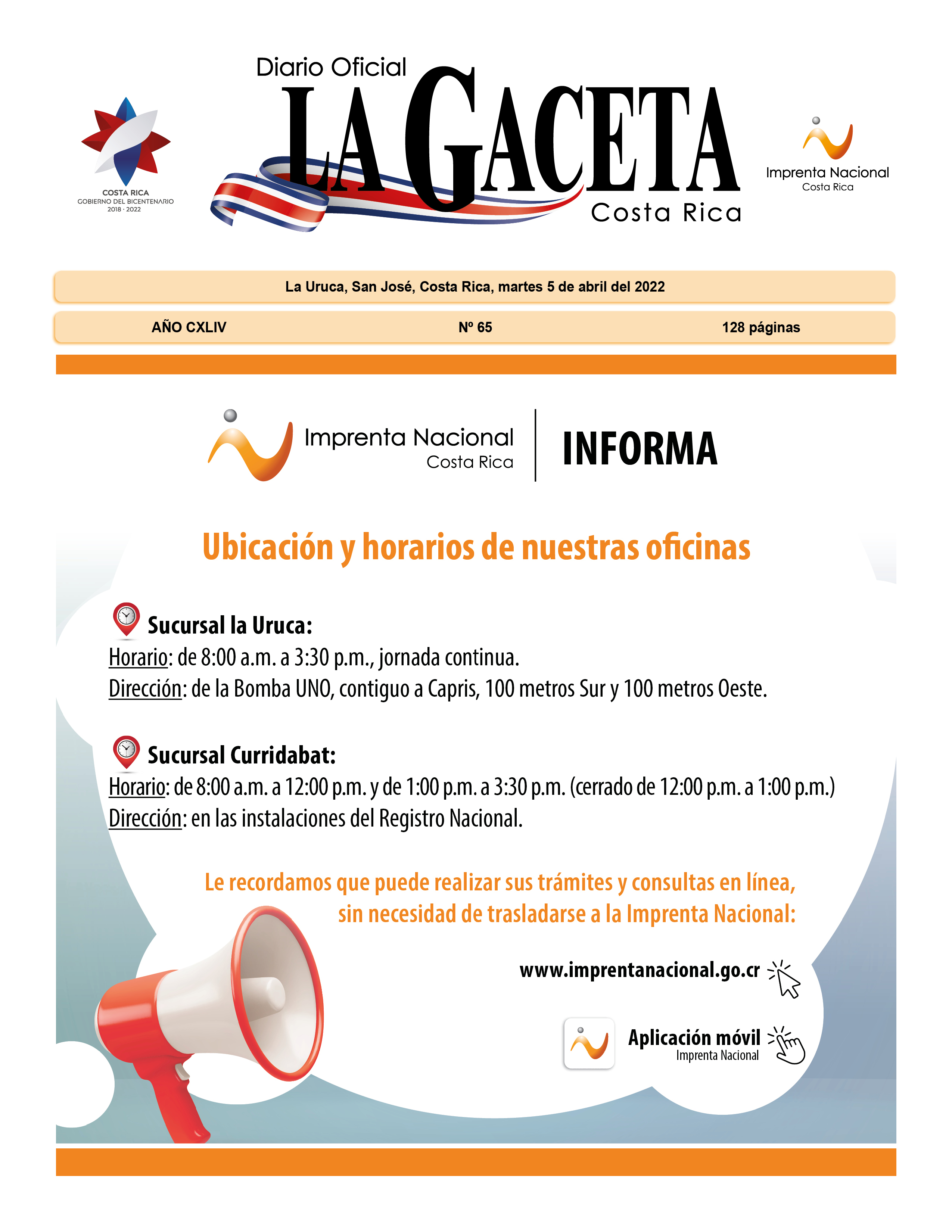 Portal Imprenta Nacional